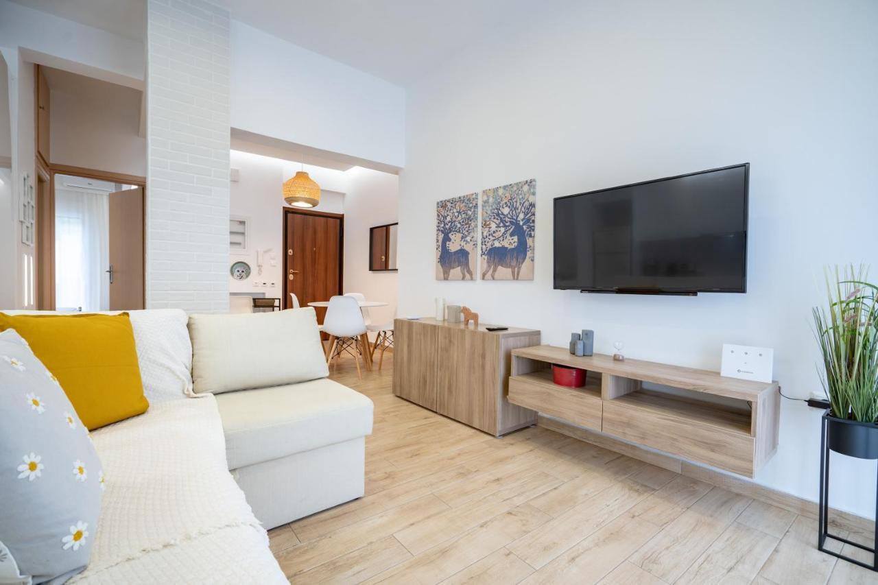 Athens Central Train St. Flat For 4 Pers By Mps Apartment Exterior photo