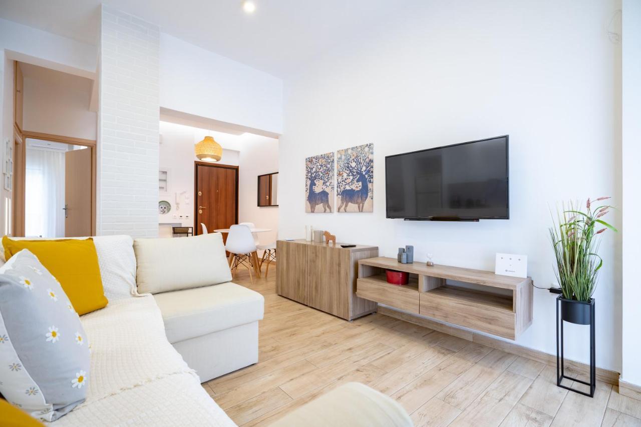 Athens Central Train St. Flat For 4 Pers By Mps Apartment Exterior photo